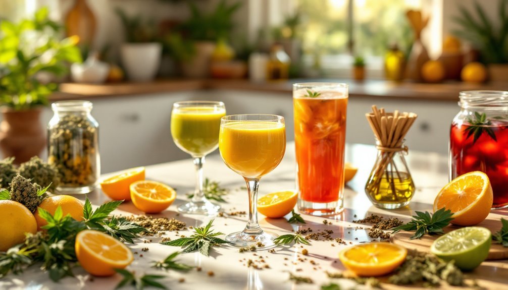 cannabis infused drink recipes