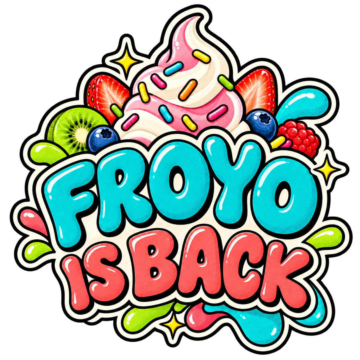 FroYo toppings: carefully curated or absolute chaos?