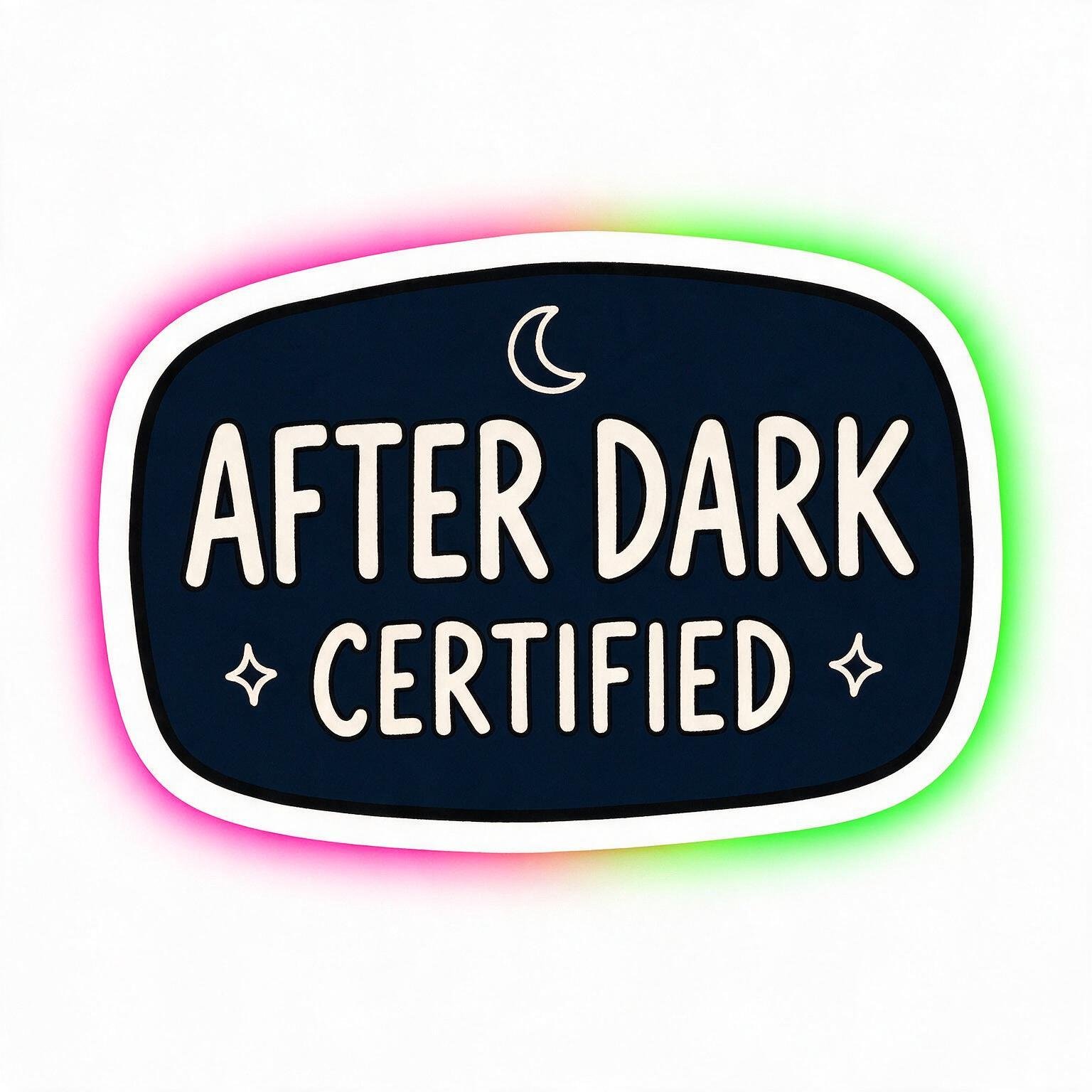 After Dark certified badge
