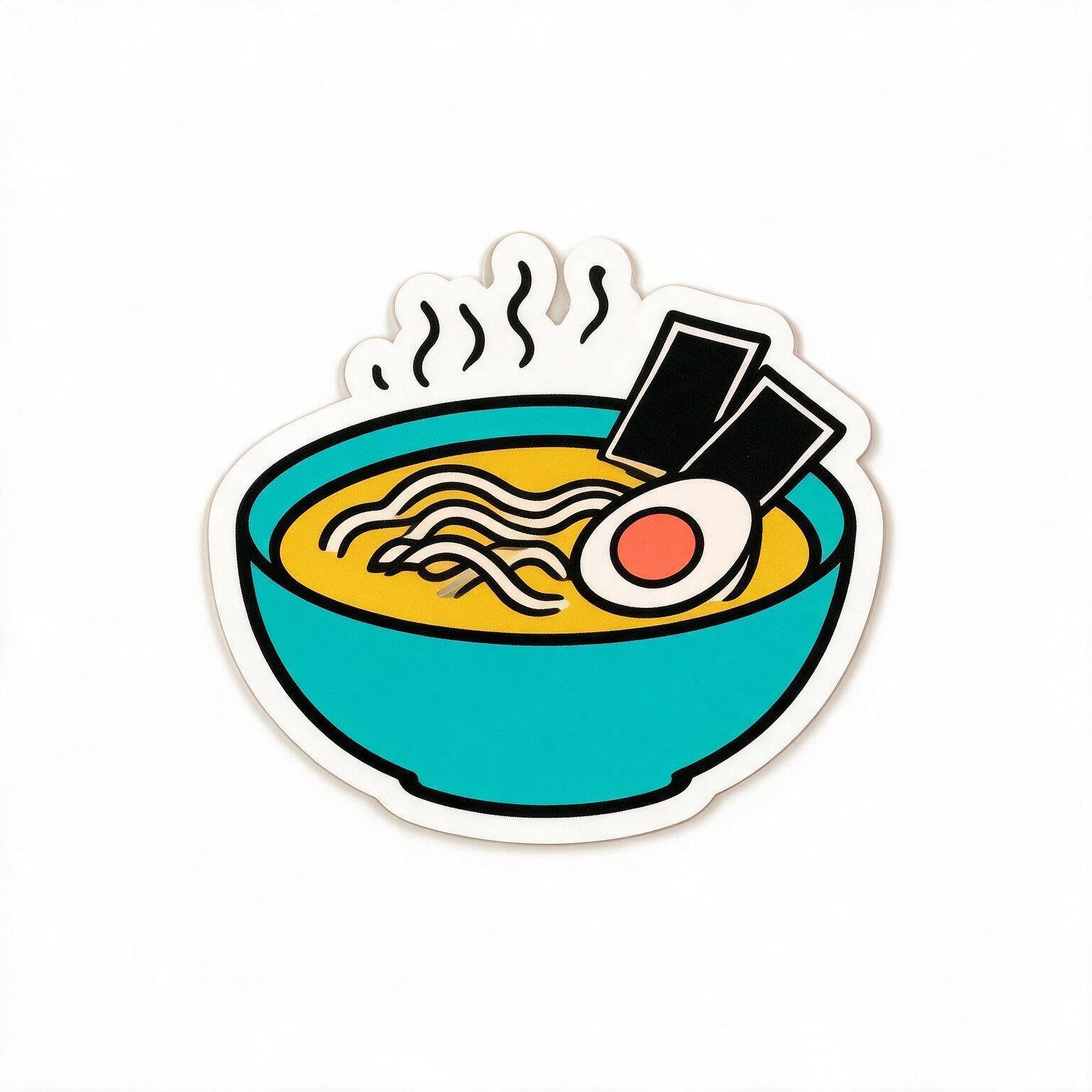 Ramen bowl sticker