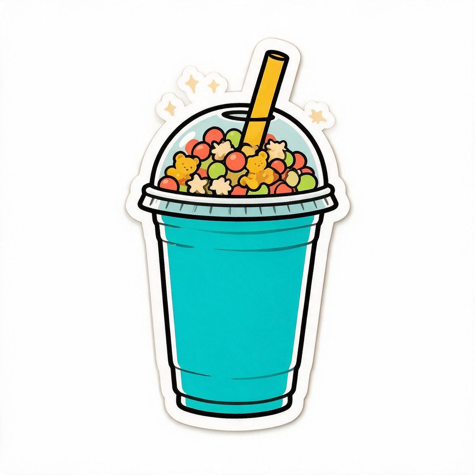 Smoothie sticker
