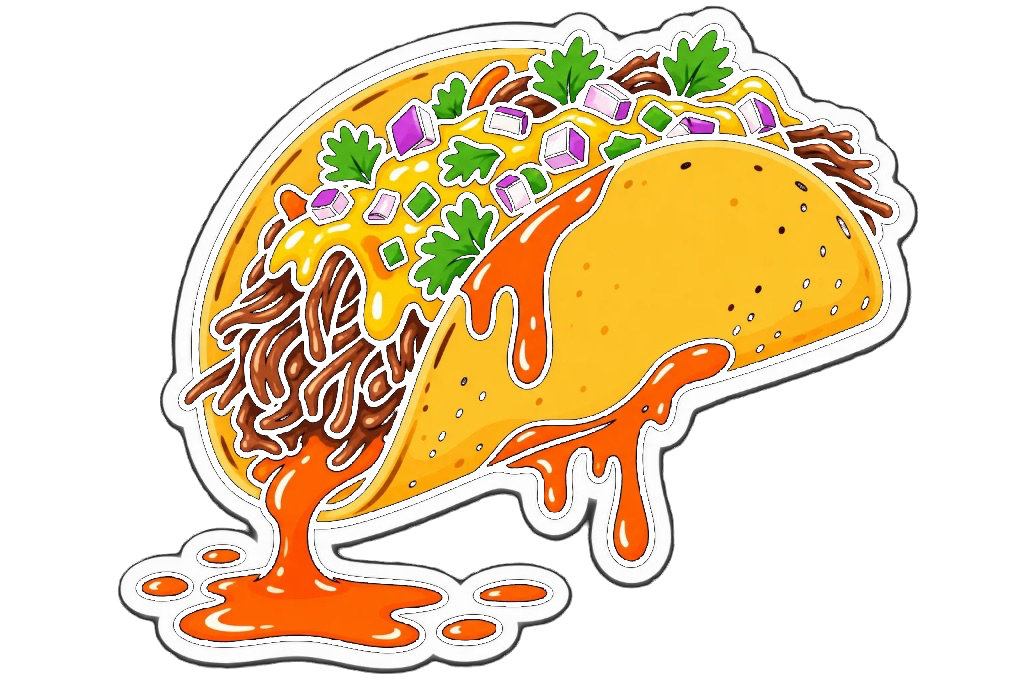 Birria taco with rich broth
