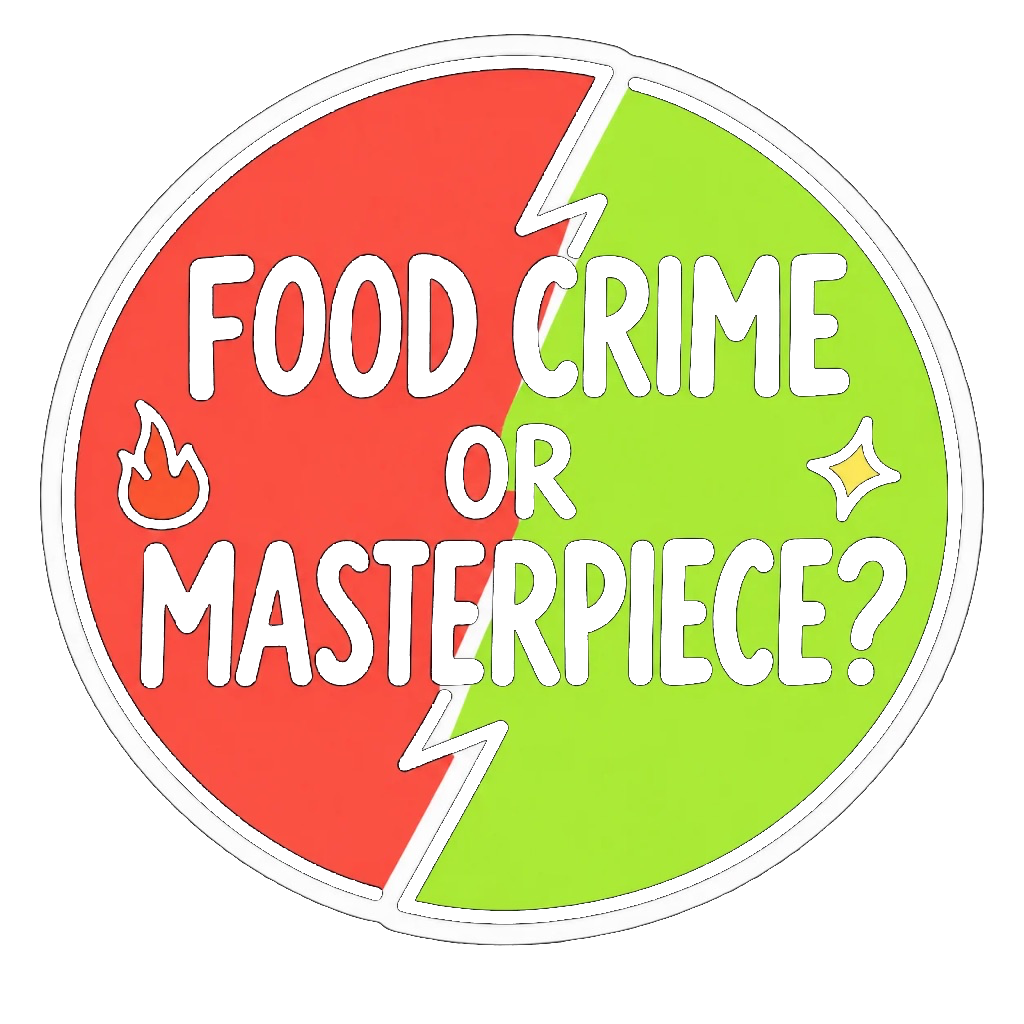 Food Crime or Masterpiece sticker
