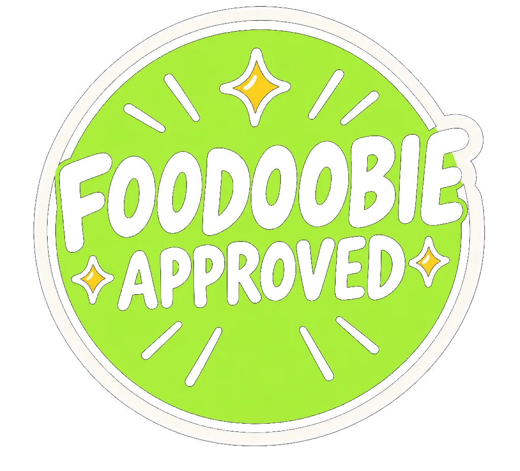 Foodoobie Approved sticker